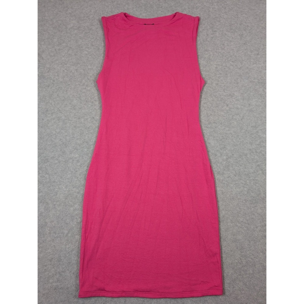 Naked Wardrobe Women Dress Large Fitted Bodycon‎ Sleeveless Stretch